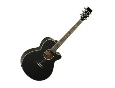 Tanglewood Evolution TSF Folk Cutaway, Black