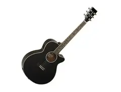 Tanglewood Evolution TSF Folk Cutaway, Black main image