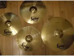 ◆新品◆超値引◆Solar by SABIAN シンバル4枚セット◆ Solar by Sabian Performance Cymbal Pack - What To Know & Where To