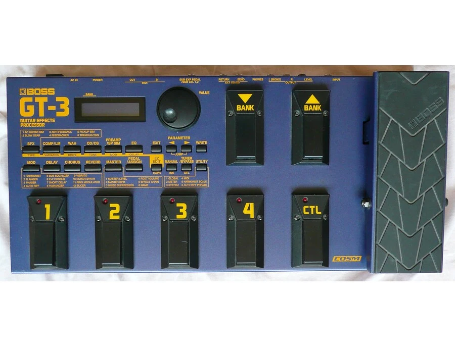 Boss GT-3 Guitar Effects Processor - What To Know & Where To Buy Boss GT-3 Guitar Effects Processor - What To Know & Where To Buy