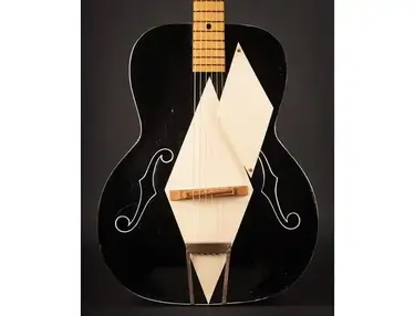 Airline Archtop Art Deco D4 Acoustic Guitar