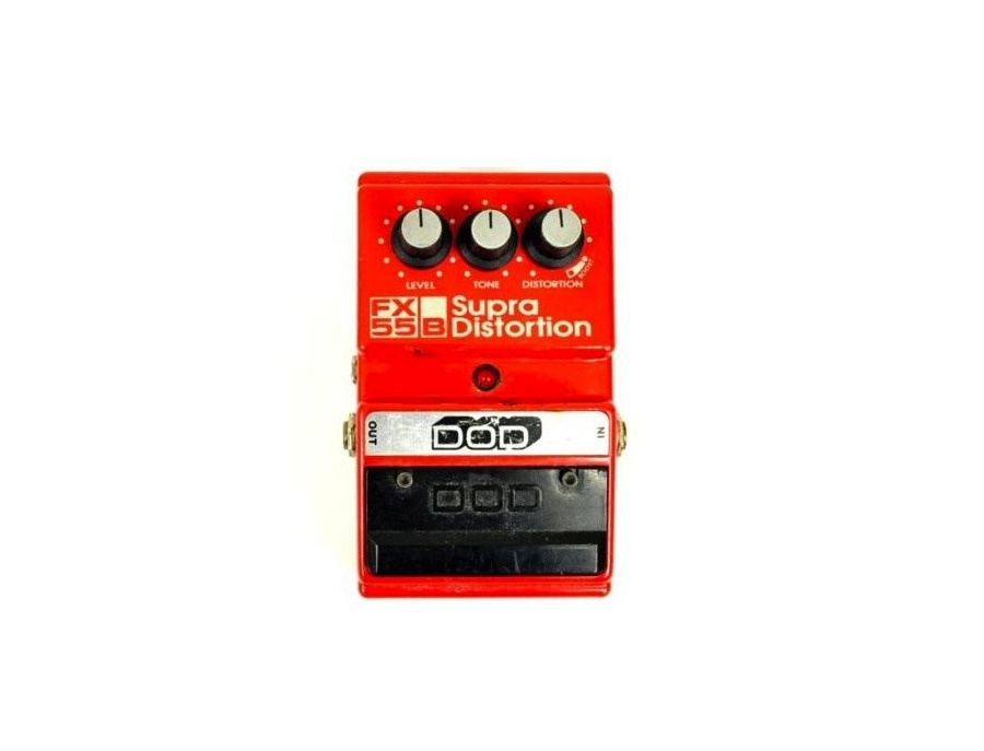 DOD FX55B Supra Distortion - ranked #110 in Distortion Effects Pedals |  Equipboard