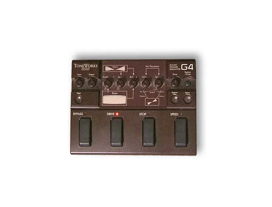 Korg G4 Toneworks Rotary Speaker Simulator - What To Know & Where Korg G4 Toneworks Rotary Speaker Simulator - What To Know & Where