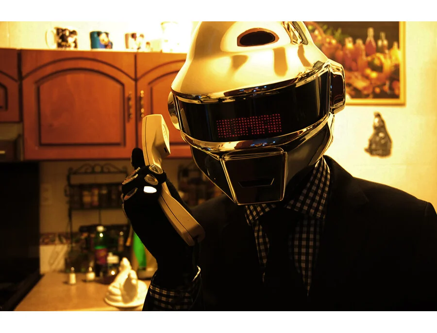 daft punk motorcycle helmets Helmet Guy-Manuel This Daft Punk Full Head Helmet is affordable for many fans to obtain Daft Punk Thomas Helmet -