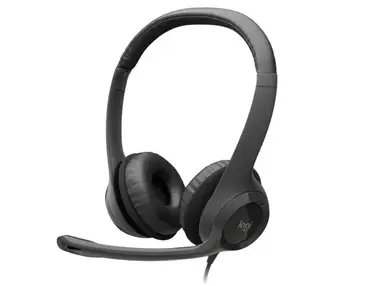 Logitech H390 USB Headset - Black