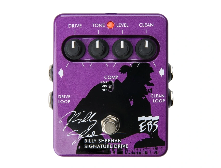 EBS Billy Sheehan Signature Drive Distortion — Pedal | Equipboard EBS Billy Sheehan Signature Drive Distortion — Pedal | Equipboard