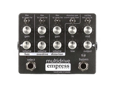 Empress Effects Multidrive Overdrive Guitar Effects Pedal - ranked