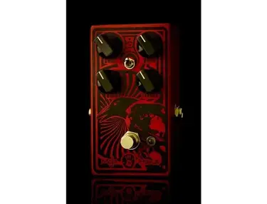 Mojo Hand fx rook overdrive pedal (red, crow on the right side)