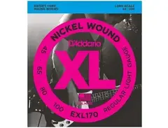 D'Addario EXL170 Nickel Round Wound Bass Strings