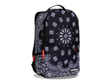 Sprayground Bandana Black Deluxe Backpack