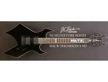 B.C. Rich Mick Thomson Signature M7 Warlock