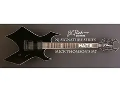 B.C. Rich Mick Thomson Signature M7 Warlock