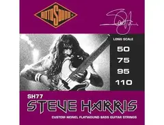 Rotosound Steve Harris SH77 Signature Flatwound Bass Strings (50-110)