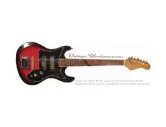 Teisco Silvertone 1407 with Tremolo Arm main image