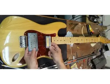 Mike Cornwall Built Custom Coodercaster Electric Guitar