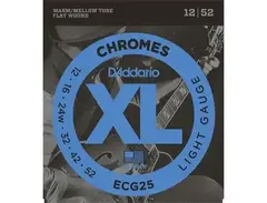 D'Addario ECG25 Chromes Flat Wound Strings