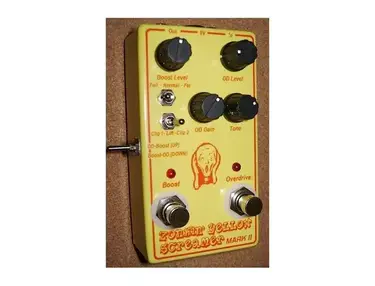 Duh Voodoo Man's "Zonkin' Yellow Screamer Mark II" Overdrive/Boost Pedal