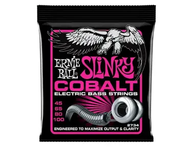 Ernie Ball Super Slinky Cobalt Bass Strings (45-100)