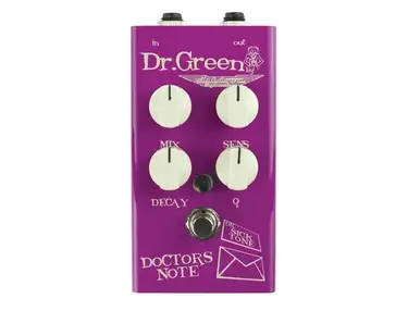 Dr Green Doctors Note Envelope Filter Bass Pedal