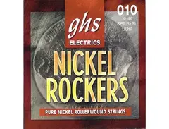 GHS Burnished Nickel Rockers, 10 Gauge