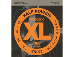 D'Addario ENR72 Half Round Bass Strings