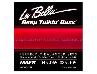 La Bella 760FS Deep Talkin' Flat Wounds