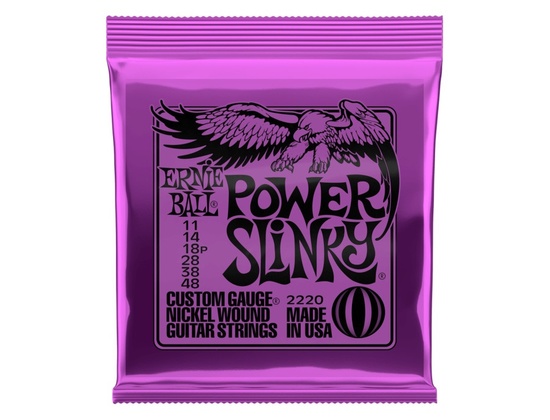 Ernie Ball Power Slinky Guitar Strings 11 48 L ?v=1630740451