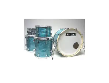 Truth Custom Turquoise Glass Vintage Drum Kit