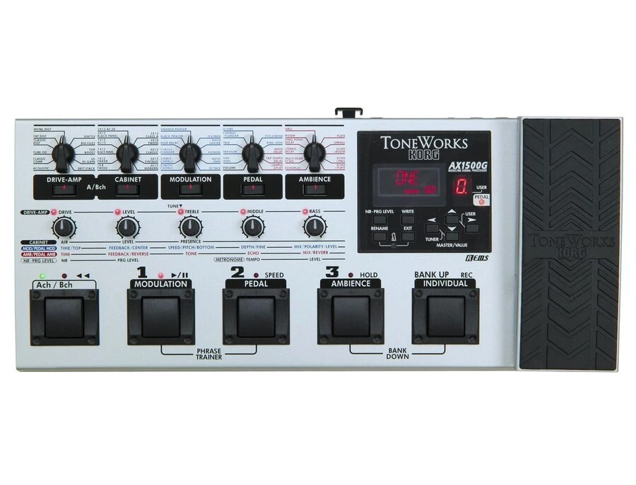 Korg ToneWorks AX1500G — Multi-Effects Pedal | Equipboard Korg ToneWorks AX1500G — Multi-Effects Pedal | Equipboard