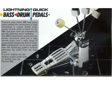 Premier 252 Single Bass Drum Pedal