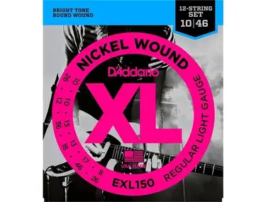 D’Addario EXL150 Nickel XL 12-string set