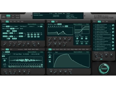 KV331 Audio SynthMaster Software Synthesizer