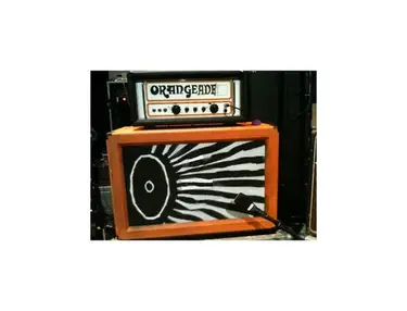 Orange 2x12 Custom Cabinet
