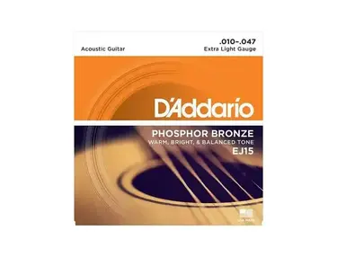 D'Addario EJ15 Phosphor Bronze Acoustic Guitar Strings