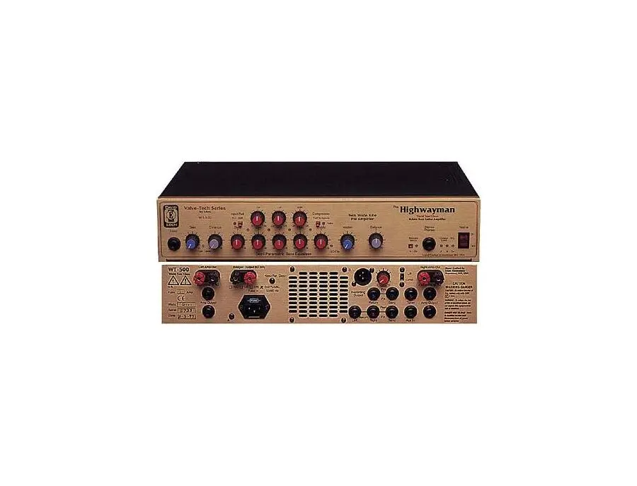 Eden Amplification WT500 Highwayman — Power Amplifier | Equipboard Eden Amplification WT500 Highwayman — Power Amplifier | Equipboard