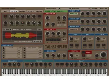 TAL-Togu Audio Line: Sampler