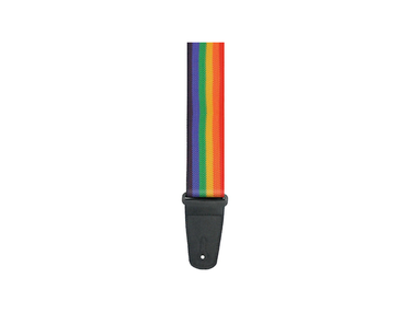 Perri's 2" Nylon Guitar Strap Rainbow