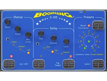 Boomerang E-155 Chorus/Delay Pedal