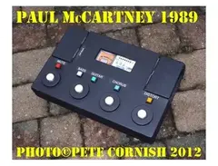 Pete Cornish Custom Paul McCartney Pedalboard