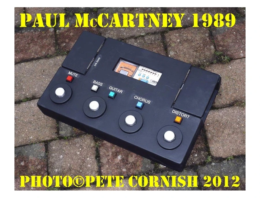 Pete Cornish Custom Paul McCartney Pedalboard - What To Know