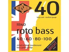 Rotosound RB40 Roto Bass Nickel-Steel Bass Strings (40-100) main image