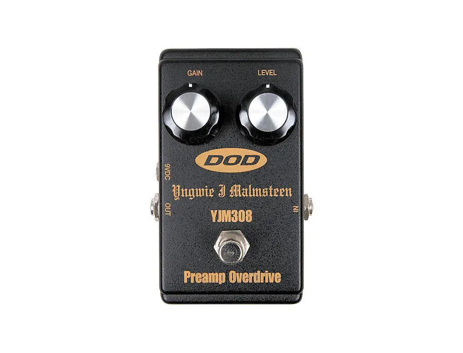 DOD YJM308 Yngwie J Malmsteen Preamp Overdrive - Best Deals, Reviews, & Pro  Users | Equipboard