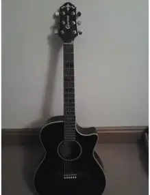 Crafter TC-035 Electro/Acoustic Guitar in Purpleburst