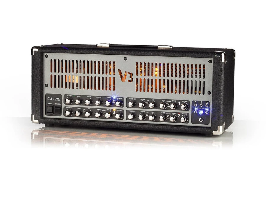 Carvin V3 100 Watt 3-Channel Tube Amp - Best Deals, Reviews, & Pro Users |  Equipboard