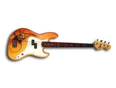 Fender "Bassola" Custom-Painted Precision Bass