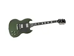Gibson SG Robot Green nitrocellulose finish