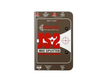 Radial Engineering JS2 Passive Microphone Splitter
