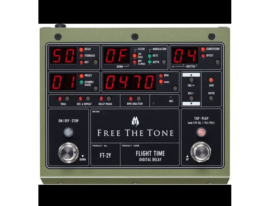 Free The Tone Flight Time FT-2Y - ranked #154 in Delay Pedals | Equipboard