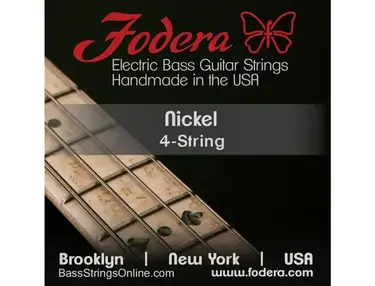 Fodera Round Wound Nickel Plated Steel Bass Strings