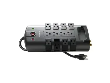 Belkin 12-Outlet Pivot-Plug Surge Protector with 8 ft. Cord